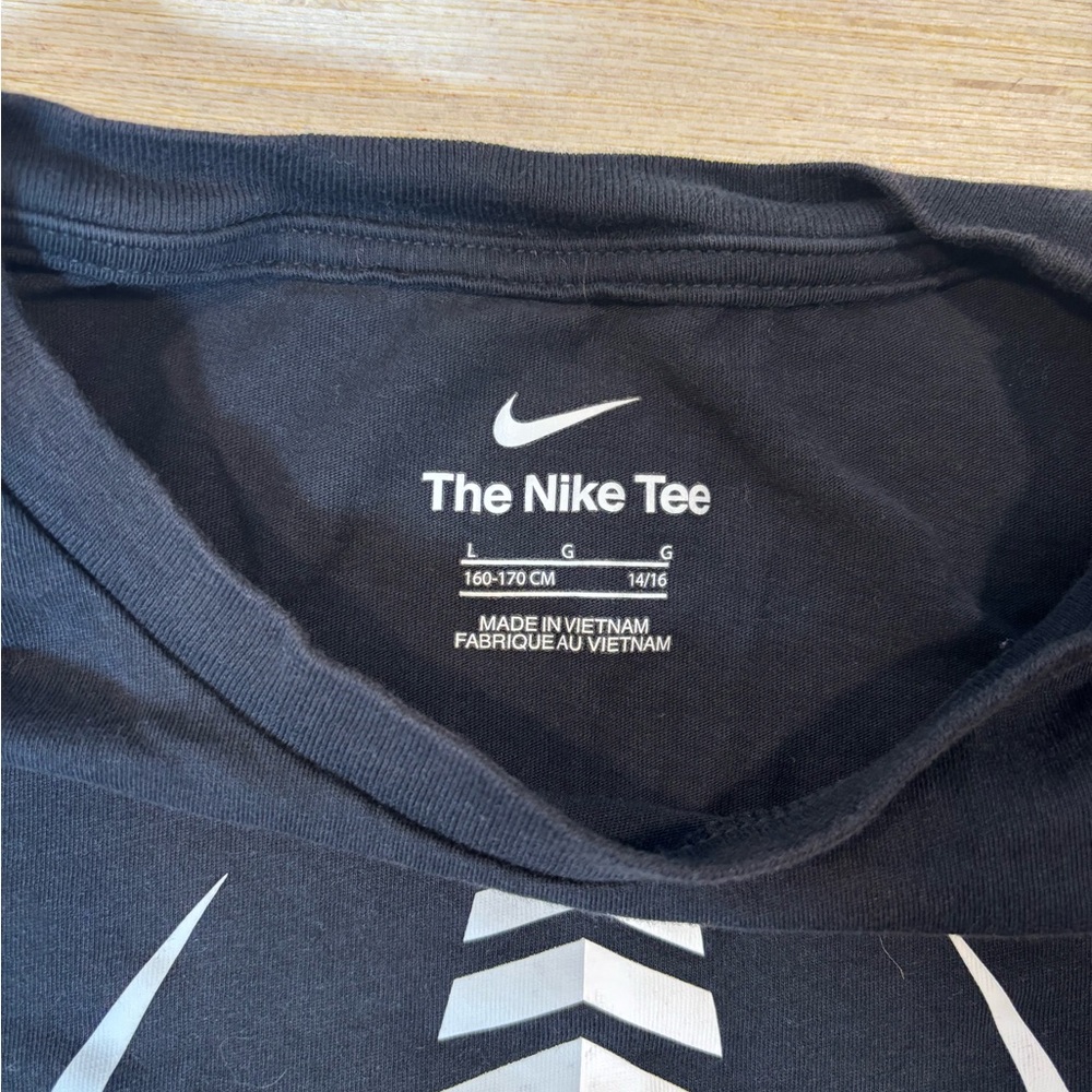 Nike NFL Las Vegas Raiders Youth Large Graphic T-Shirt Black - Picture 3 of 3